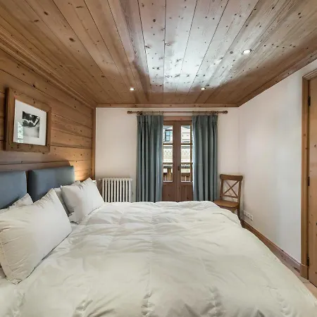 Chalet De Charme 4 Chambres, Balcons, Jardin, Proche Centre Et Telecabine - Fr-1-453-12 Megeve
